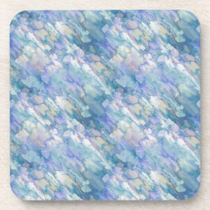 Porta-copo Abstracção azul Pastel