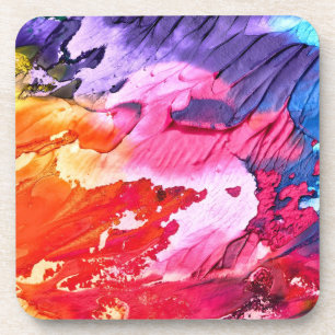 Porta-copo Abstract Art Background 