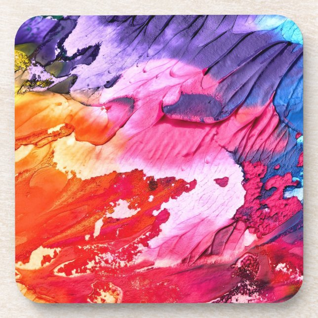 Porta-copo Abstract Art Background  (Frente)