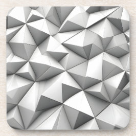 Porta-copo abstract pyramides grey