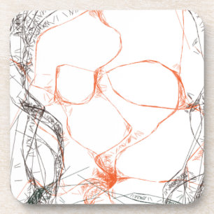 Porta-copo abstrato art 00010
