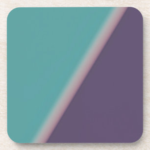 Porta-copo Abstrato Art Turquoise Roxo