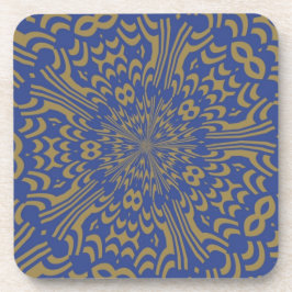Porta-copo Abstrato azul bonito