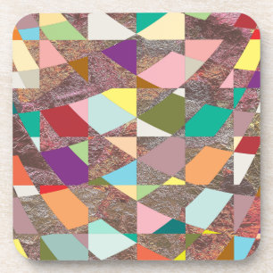 Porta-copo Abstrato Cores Brilhante