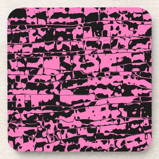 Porta-copo Abstrato Crackle (Frente)