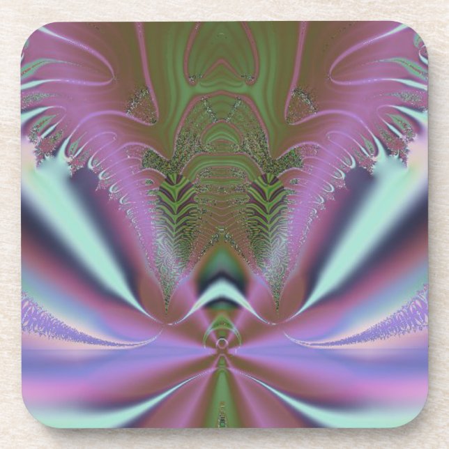 Porta-copo Abstrato de Lançamento de Shuttle de Espaço (Frente)