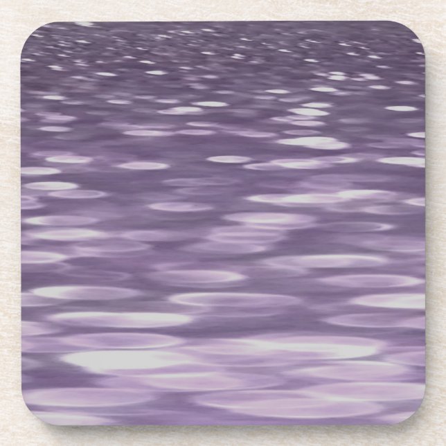 Porta-copo Abstrato nº 1: Shimmer ultra violeta (Frente)
