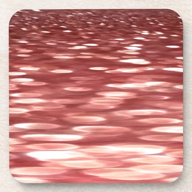 Porta-copo Abstrato nº 2: Desfocamento vermelho (Frente)