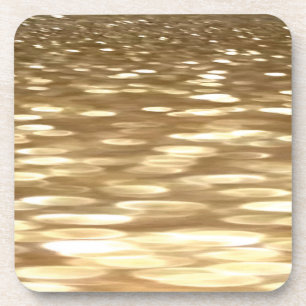 Porta-copo Abstrato nº 3: Shimmer Dourado