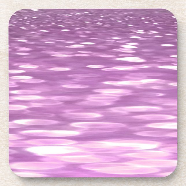 Porta-copo Abstrato nº 3: Shimmer Lilac (Frente)