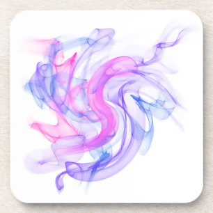 Porta-copo Abstrato Smoke na água