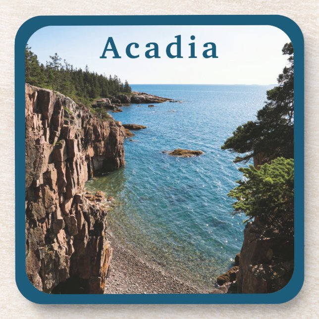 Porta-copo Acadia National Park Ravens Nest (Frente)