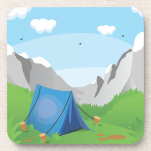 Porta-copo Acampamento