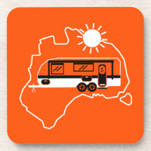 Acampamento Caravan australiano