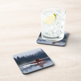 Porta-copo Acampamento de Floresta de Pinheiros Selvagens de 