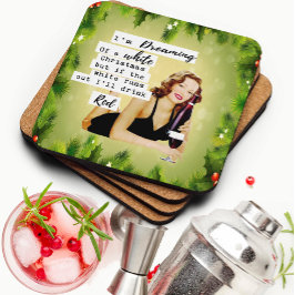 Porta-copo Acessório de Natal Engraçado para Amigas de Natal