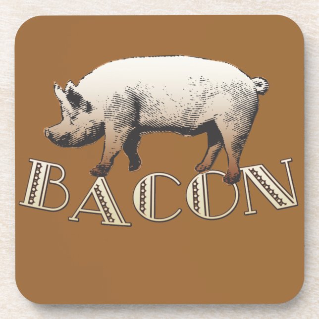 Porta-copo Acrobat BACON Pig (Frente)