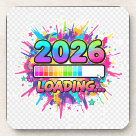 Porta-copo Adesivo Barra de Progresso 2026 Carregando...
