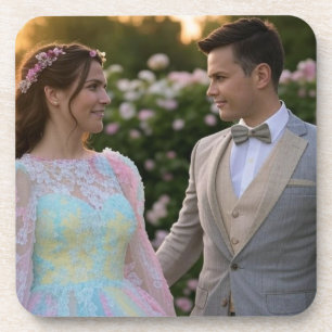 Porta-copo Adicionar Foto de Casamento Personalizar