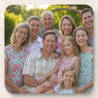 Porta-copo Adicionar Foto de Reunião da Família Personalizar