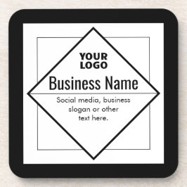 Porta-copo Adicione o Seu Logotipo Modelo Personalizável