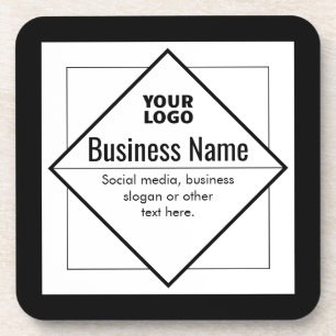 Porta-copo Adicione o Seu Logotipo Modelo Personalizável