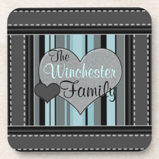 Porta-copo Adicione seus corações conhecidos e portas copos