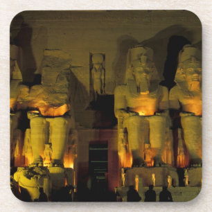 Porta-copo AF, Egito, Abu Simbel. Figuras Colossais de
