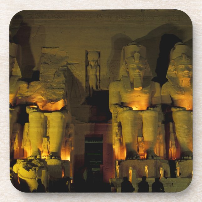 Porta-copo AF, Egito, Abu Simbel. Figuras Colossais de (Frente)