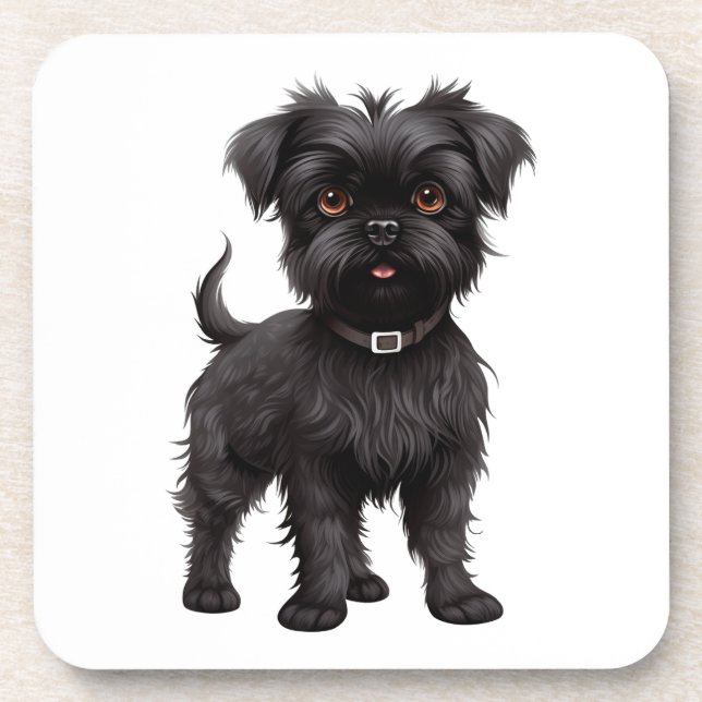 Porta-copo Affenpinscher (Frente)