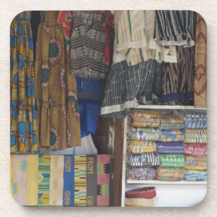 Porta-copo África, Gana, Acra. Acra Têxtil e Artesanato