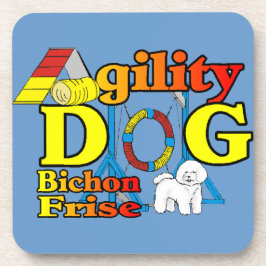 Porta-copo Agilidade do Bichon Frise
