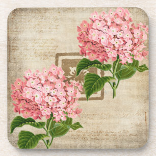 Porta-copo Agrupamentos de Hortênsias Rosa II