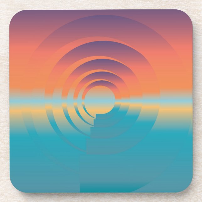 Porta-copo água e horizonte (Frente)