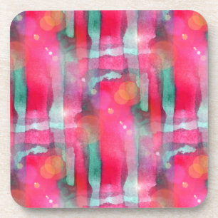 Porta-copo Aguarela pintada abstrato do brilho de Sun
