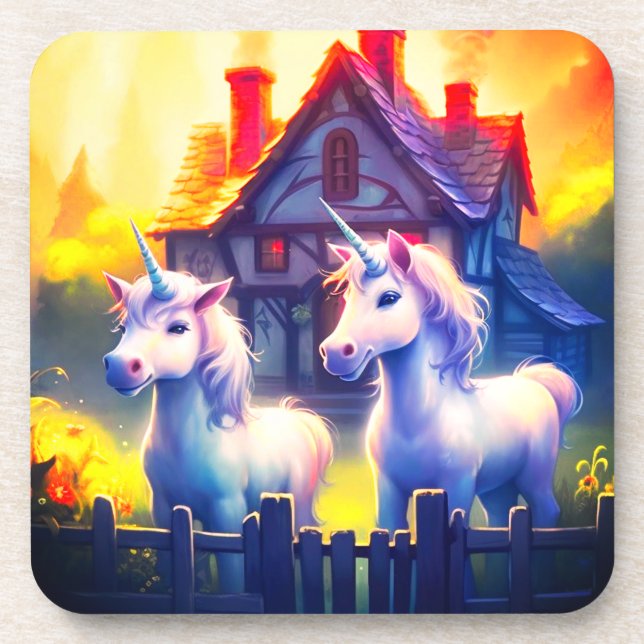 Porta-copo Ai Unicorns (Frente)