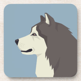 Porta-copo Alaskan Malamute