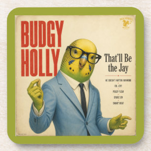 Porta-copo Álbum Budgy Holly: uma Paródia