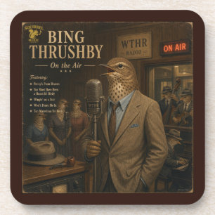 Porta-copo Álbum de Bing Thrushby: uma Paródia
