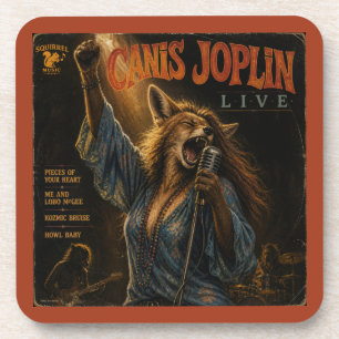 Porta-copo Álbum de Canis Joplin: uma Paródia