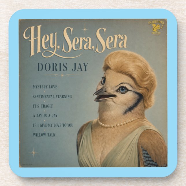Porta-copo Álbum de Doris Jay: uma Paródia (Frente)