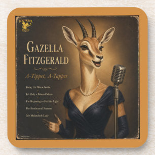 Porta-copo Álbum Gazella Fitzgerald: uma Paródia