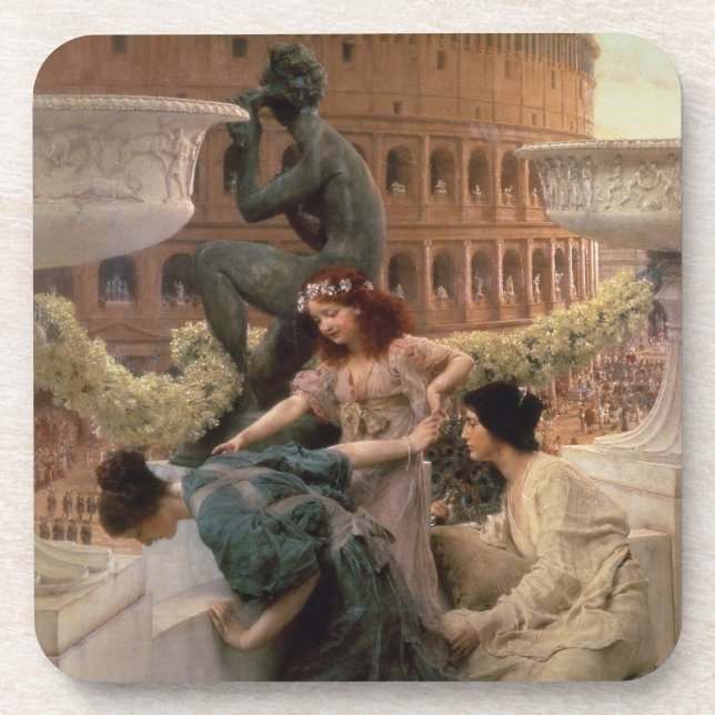 Porta-copo Alma-Tadema | o coliseu, 1896 (Frente)