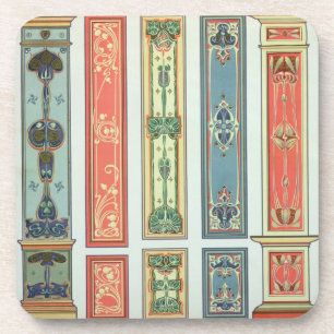 Porta-copo Almofade o design, placa XII "do plutônio do