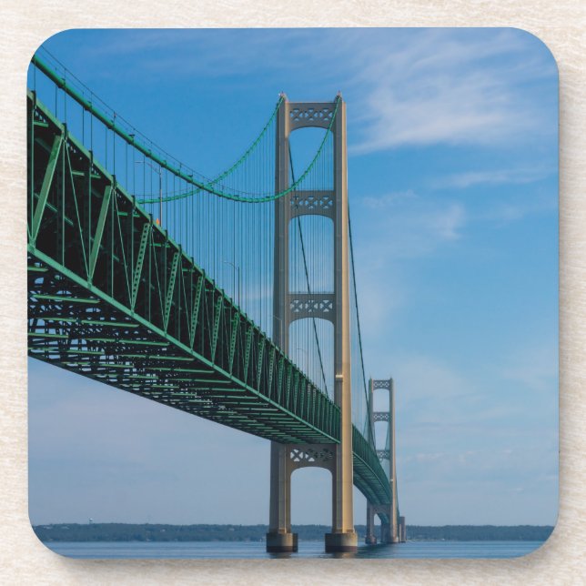 Porta-copo Along Mackinac Bridge (Frente)