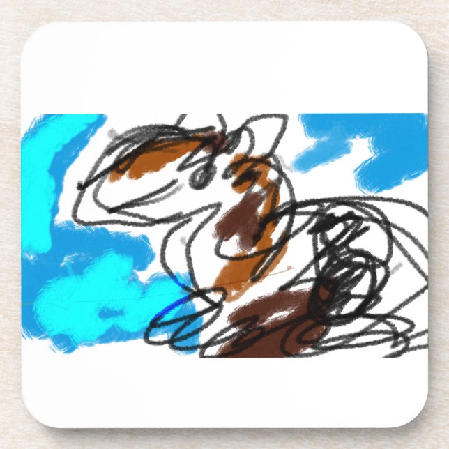 Porta-copo Amante de cavalos (Frente)