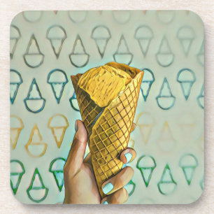 Porta-copo Amantes do sorvete de Verão