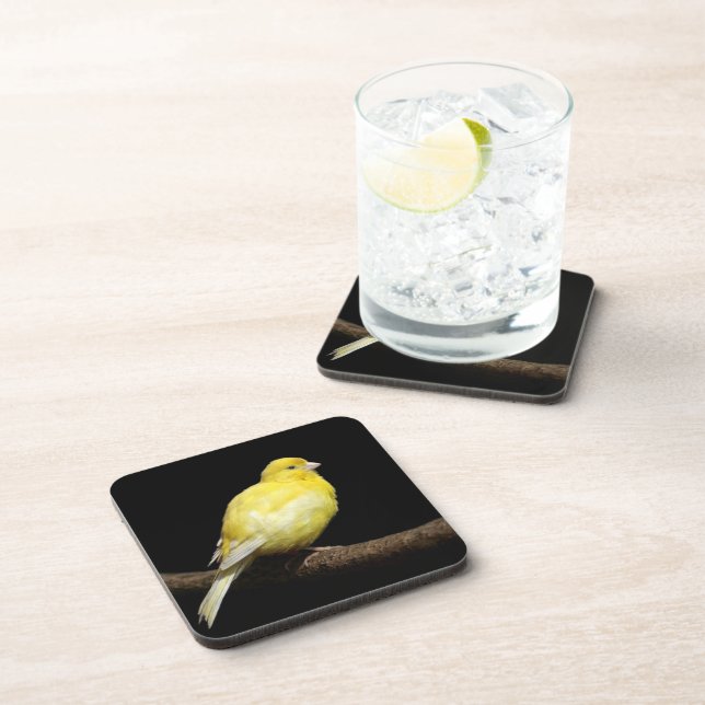 Porta-copo Amarelo Canário (Lado Direito)