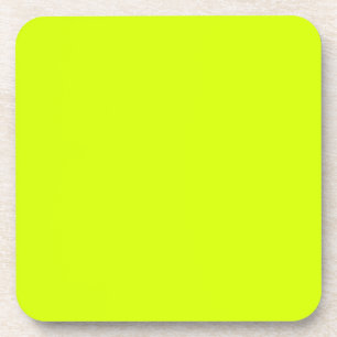 Porta-copo Amarelo neon, alta visibilidade