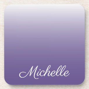 Porta-copo Ambre ultra violeta personalizada de gradiente